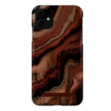 iPhone 11 iDeal Of Sweden Fashion Skal - Dark Amber Marble