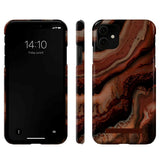 iPhone 11 iDeal Of Sweden Fashion Skal - Dark Amber Marble