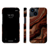 iPhone 14/13 iDeal Of Sweden Fashion Skal - Dark Amber Marble