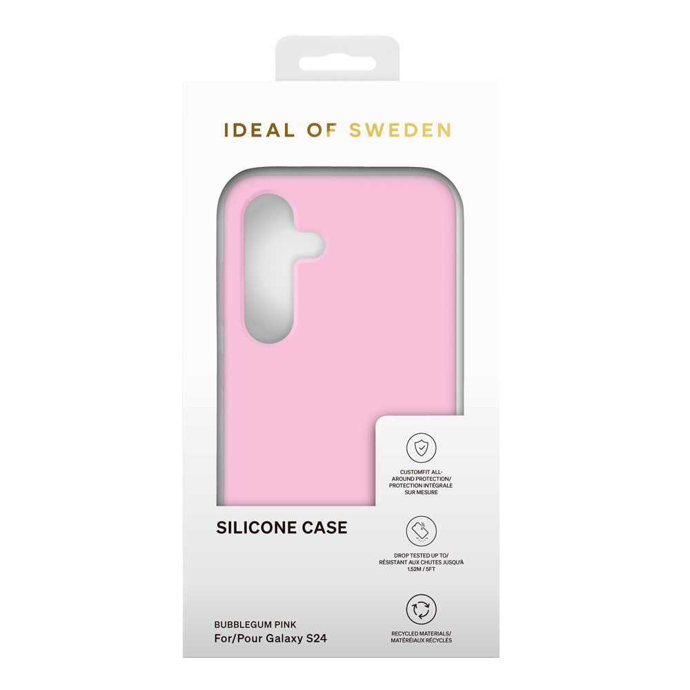 Samsung Galaxy S24 iDeal Of Sweden Silikonskal - Bubblegum Pink