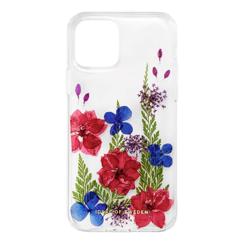 iPhone 12 / 12 Pro iDeal Of Sweden Clear Skal - Autumn Bloom