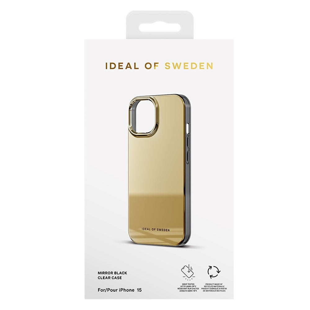 iPhone 15 iDeal Of Sweden Mirror Skal - Mirror Gold