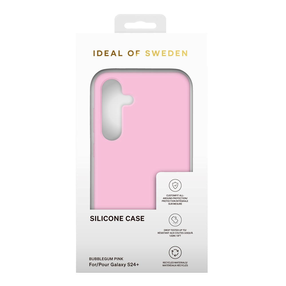 Samsung Galaxy S24+ (Plus) iDeal Of Sweden Silikonskal - Bubblegum Pink