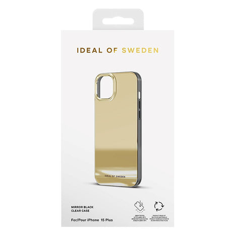 iPhone 15 Plus iDeal Of Sweden Mirror Skal - Mirror Gold