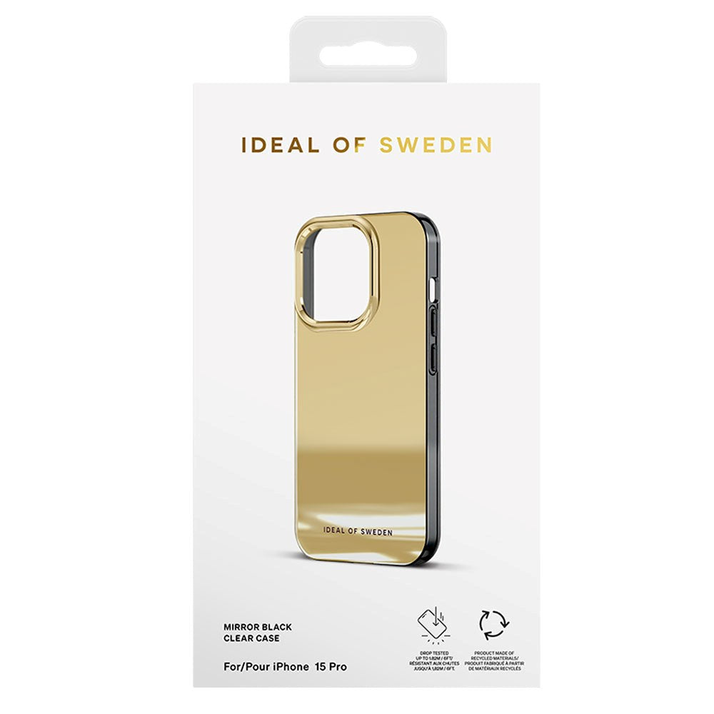 iPhone 15 Pro iDeal Of Sweden Mirror Skal - Mirror Gold