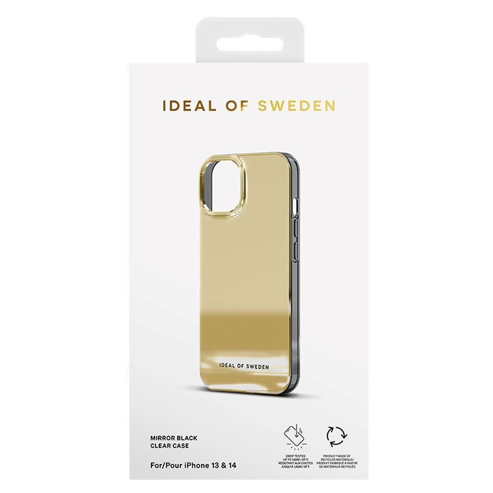 iPhone 14 / 13 iDeal Of Sweden Mirror Skal - Mirror Gold