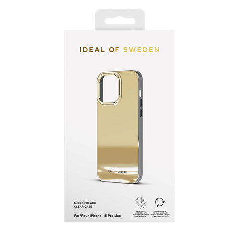 iPhone 15 Pro Max iDeal Of Sweden Mirror Skal - Mirror Gold