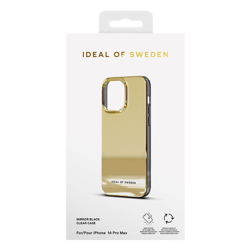 iPhone 14 Pro Max iDeal Of Sweden Mirror Skal - Mirror Gold