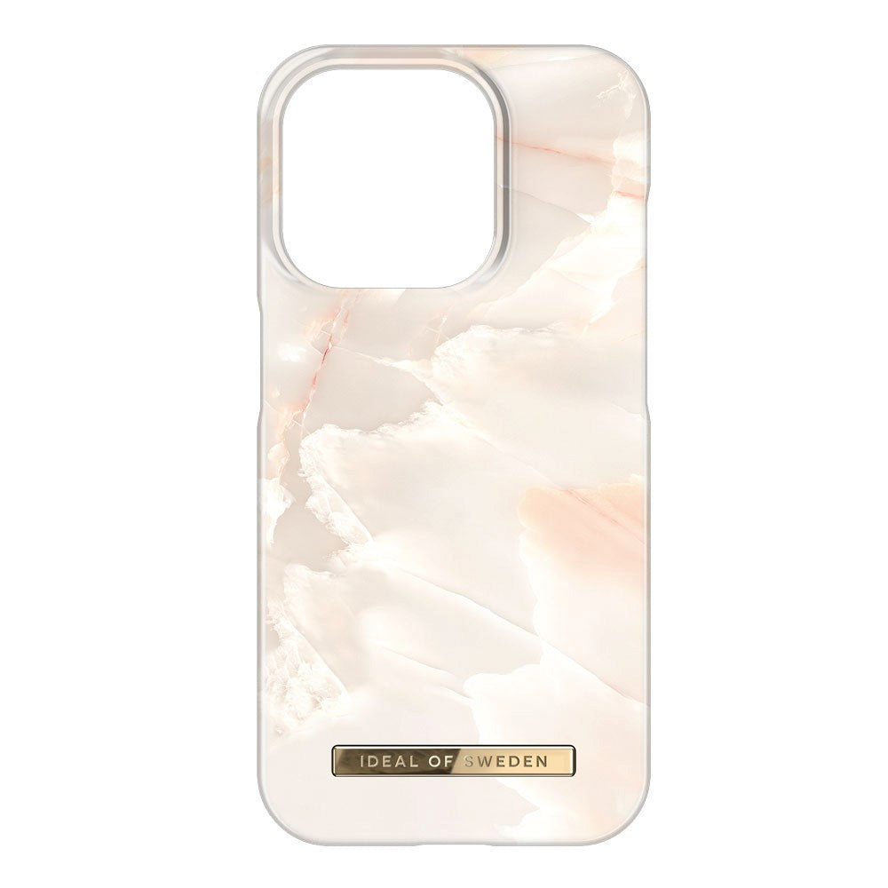 iPhone 15 Pro iDeal Of Sweden Fashion Skal - Rose Pearl Marble