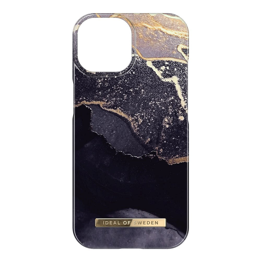 iPhone 15 iDeal Of Sweden Fashion Skal - MagSafe-Kompatibelt - Golden Twilight Marble