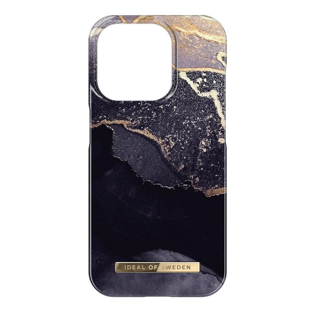 iPhone 15 Pro iDeal Of Sweden Fashion Skal - MagSafe-Kompatibelt - Golden Twilight Marble