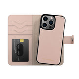 iPhone 14 Pro iDeal Of Sweden Magnet Wallet+ Plånboksfodral - Pink