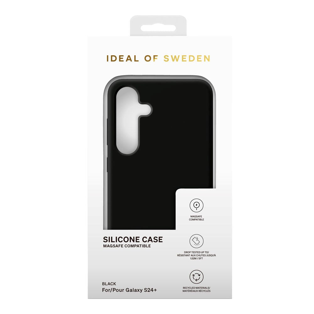 Samsung Galaxy S24+ (Plus) iDeal Of Sweden Silicone Skal - MagSafe-Kompatibelt - Black