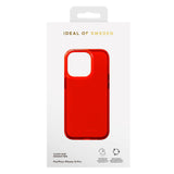 iPhone 14 Pro Ideal Of Sweden Clear Skal - Radiant Red