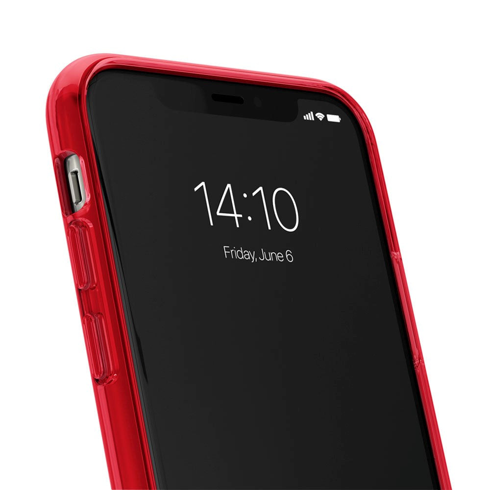 iPhone 12 / 12 Pro Ideal Of Sweden Clear Skal - Radiant Red