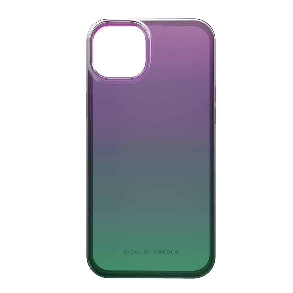 iPhone 15 Plus Ideal Of Sweden Clear Skal Gradient - Fluorite Ombre