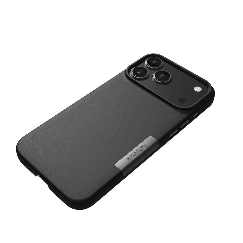 iPhone 18 Pro Max / 17 Pro Max Nudient Thin Case Skal - MagSafe Kompatibel - Ink Black