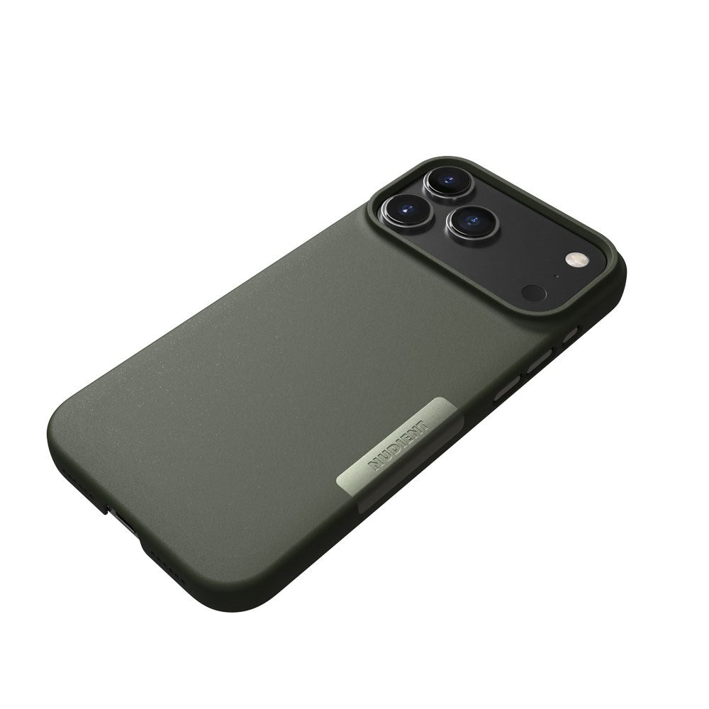 iPhone 18 Pro Max / 17 Pro Max Nudient Thin Case Skal - MagSafe Kompatibel - Pine Green