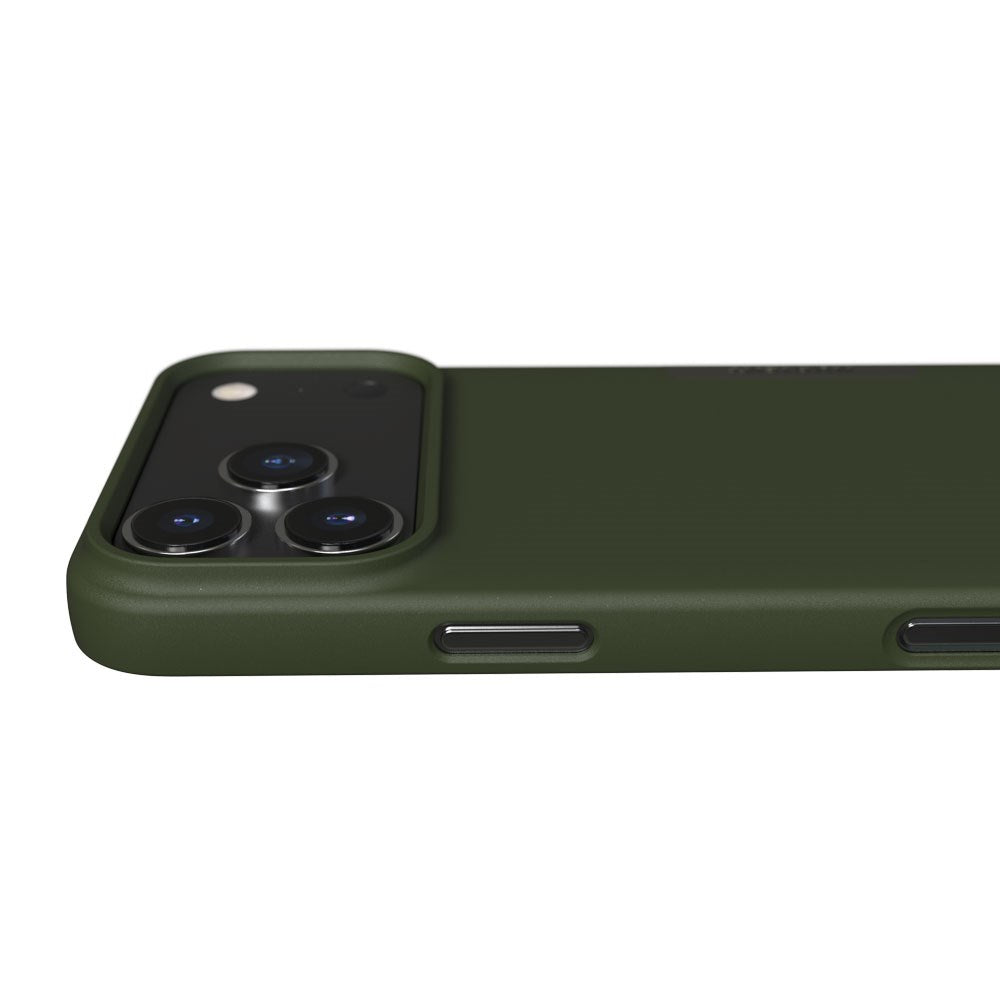 iPhone 18 Pro Max / 17 Pro Max Nudient Thin Case Skal - MagSafe Kompatibel - Pine Green