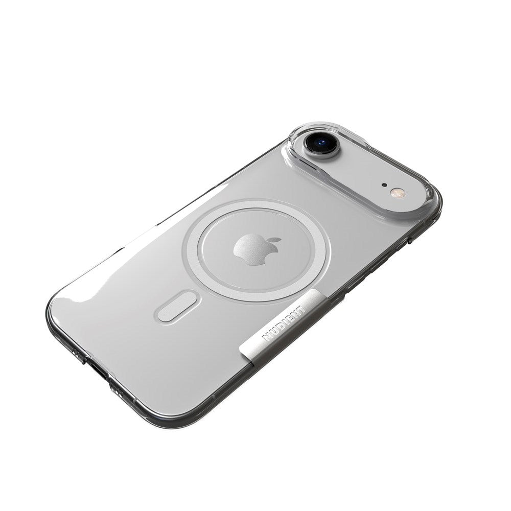 Nudient Thin Case iPhone Air Skal - MagSafe Kompatibel - Transparent