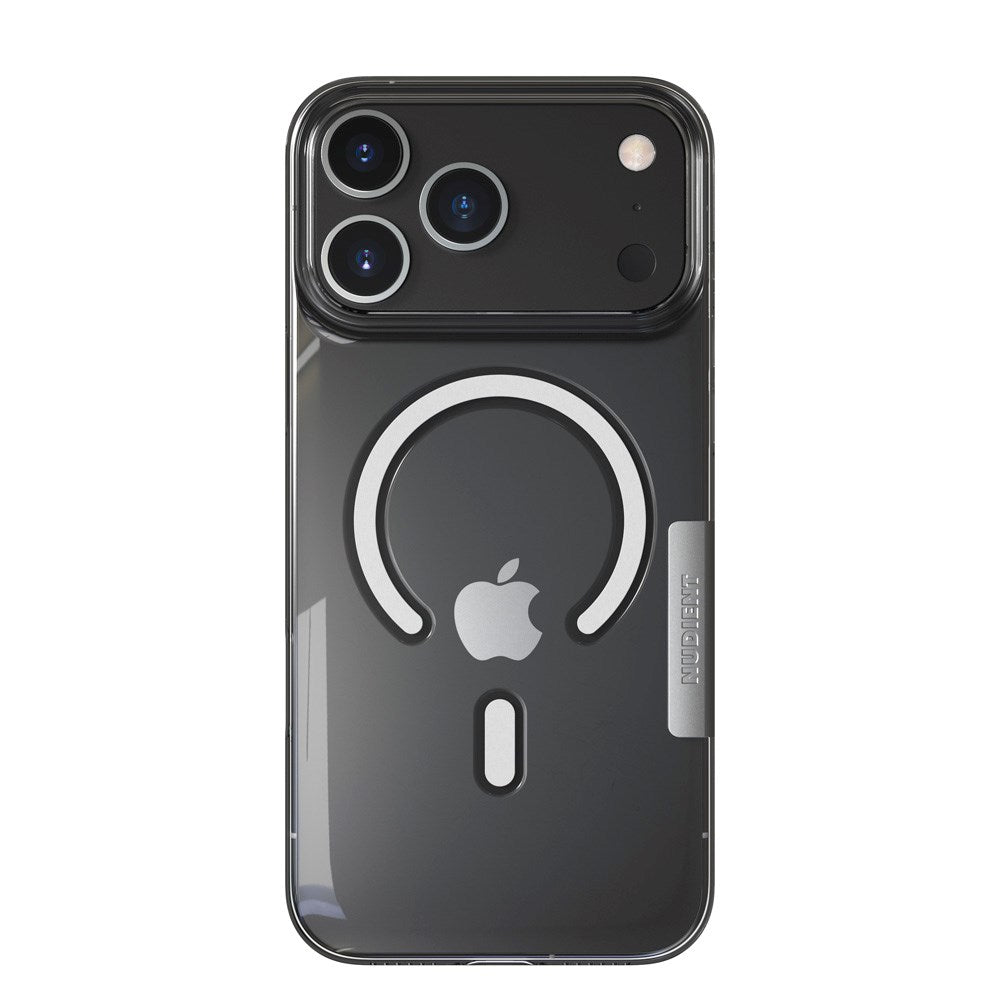 Nudient Thin Case iPhone 17 Pro Max Skal - MagSafe Kompatibel - Transparent