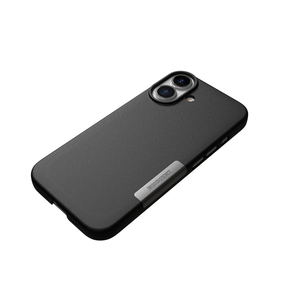 Nudient Thin Case iPhone 17 Skal - MagSafe Kompatibel - Ink Black