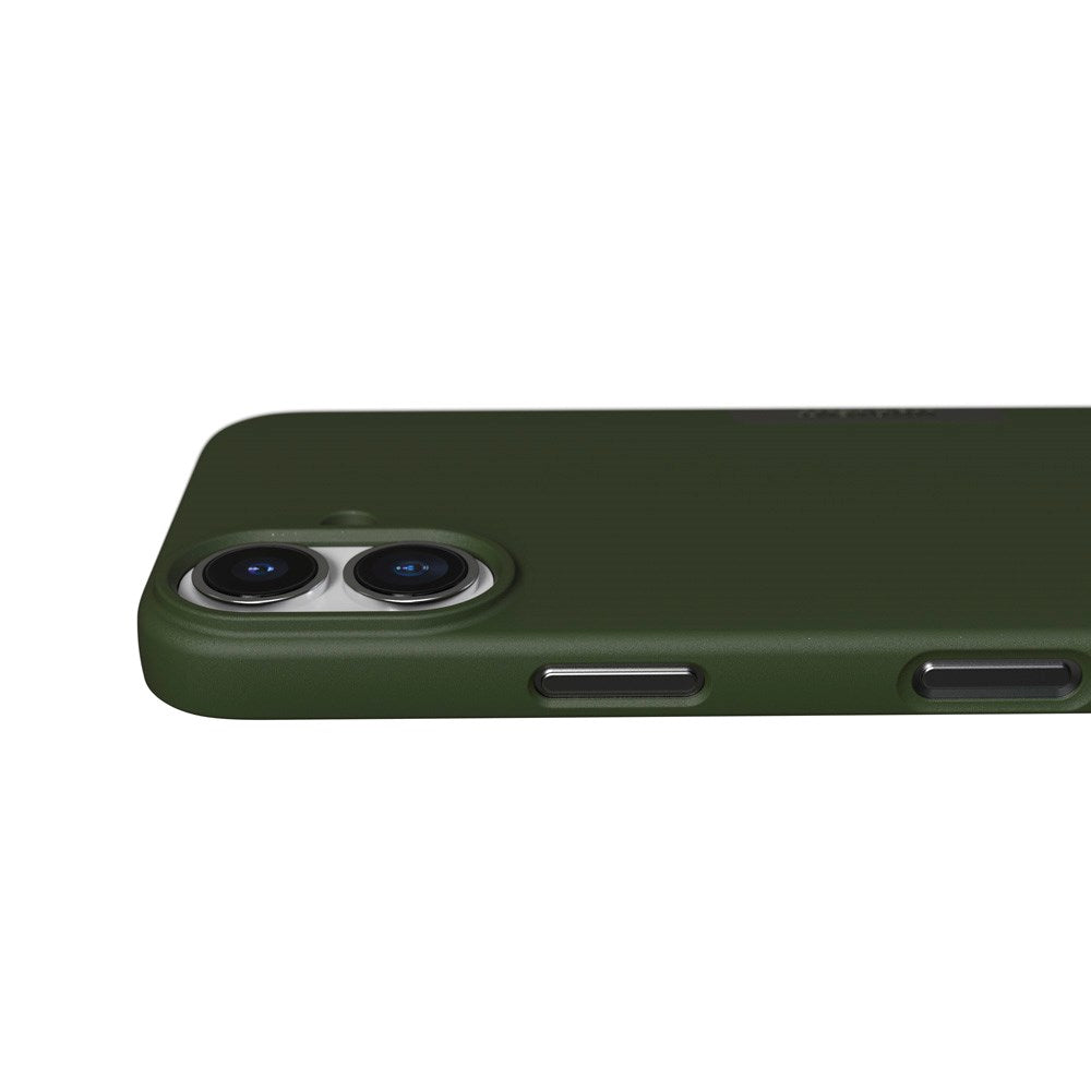 Nudient Thin Case iPhone 17 Skal - MagSafe Kompatibel - Pine Green