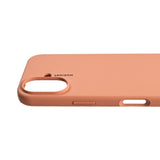 Nudient iPhone 16 Base Silikon Skal - Peach Orange