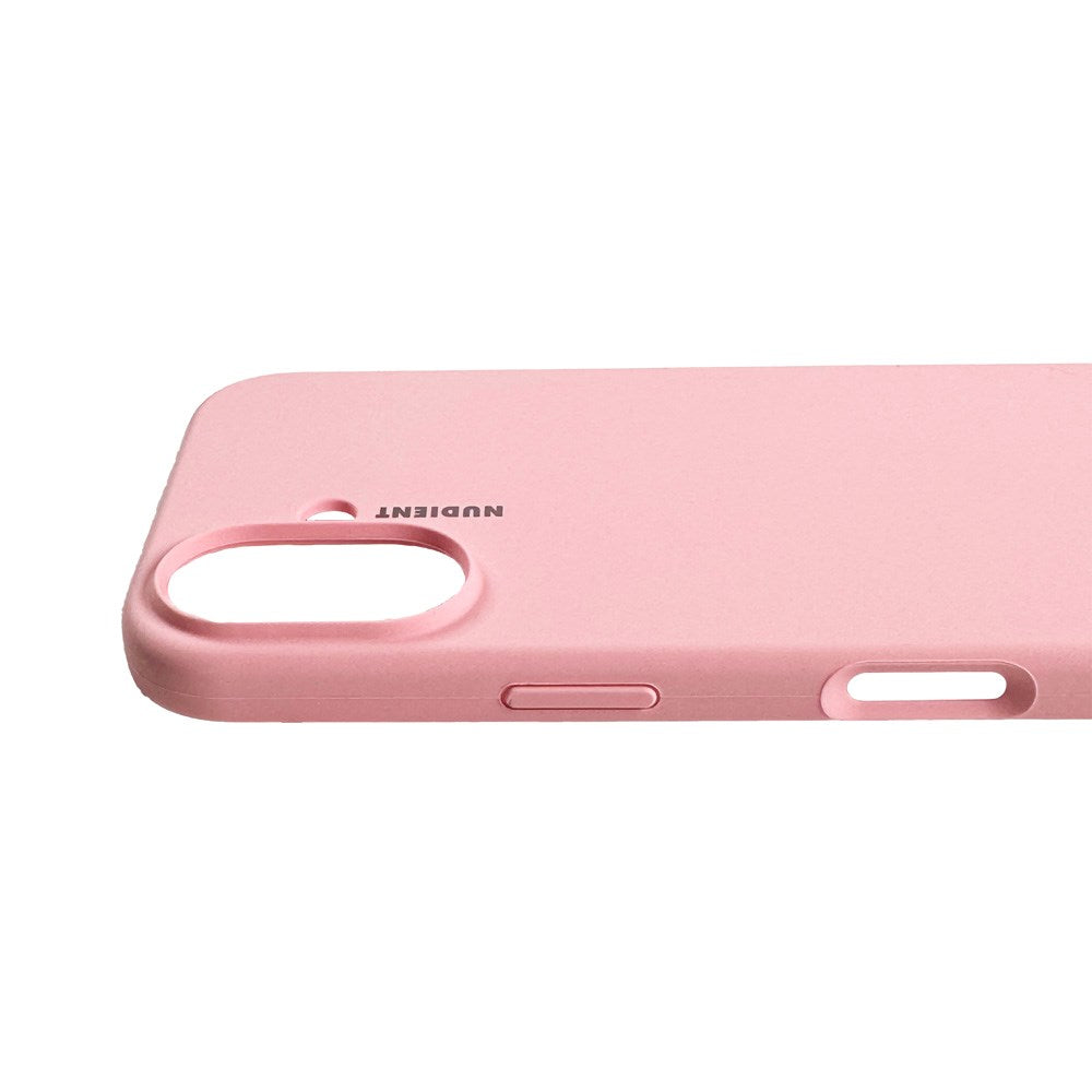 Nudient iPhone 16 Base Silikon Skal - Baby Pink