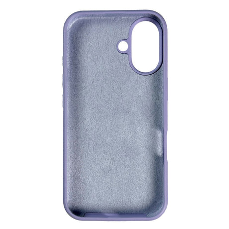 Nudient iPhone 16 Base Silikon Skal - Soft Purple