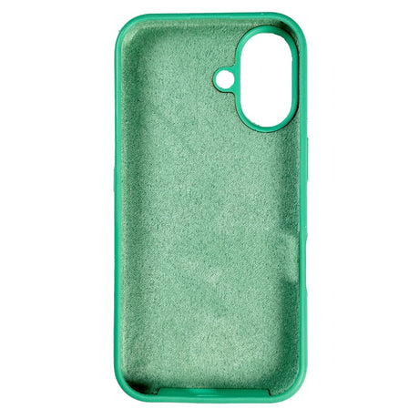 Nudient iPhone 16 Base Silikon Skal - Mint Green