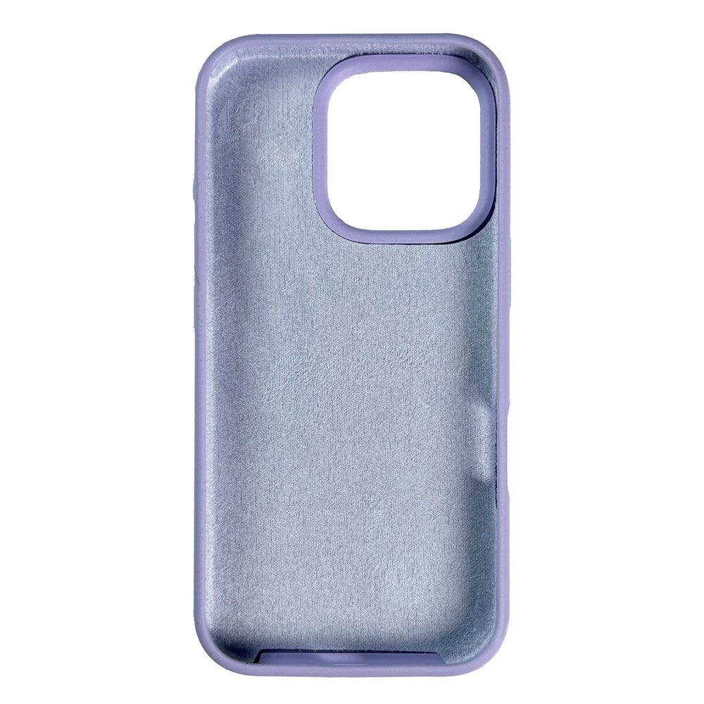 Nudient iPhone 16 Pro Base Silikon Skal - Soft Purple