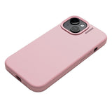 Nudient iPhone 15 Base Silikon Skal - Baby Pink