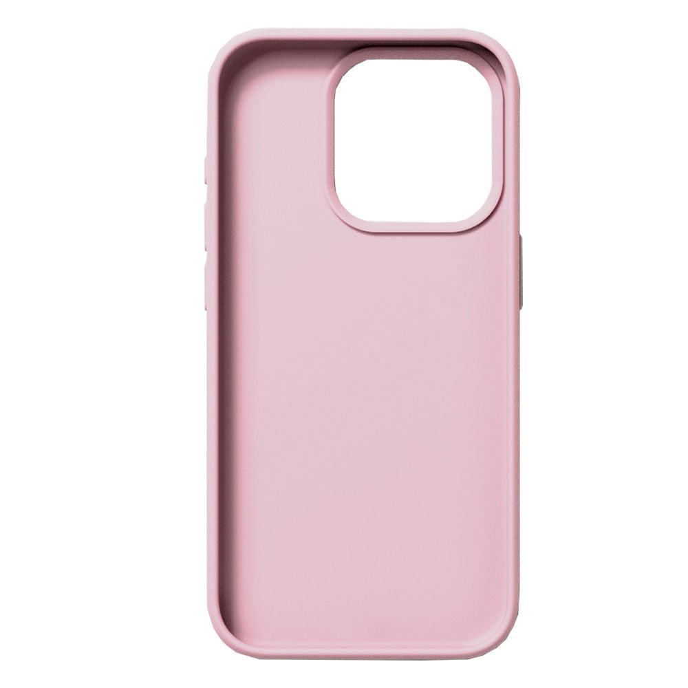 Nudient iPhone 15 Pro Base Silikon Skal - Baby Pink