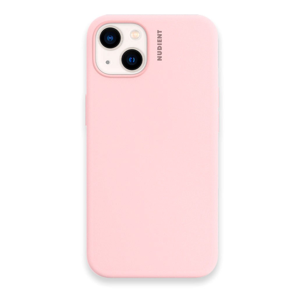 Nudient iPhone 13 Base Silikon Skal - Baby Pink