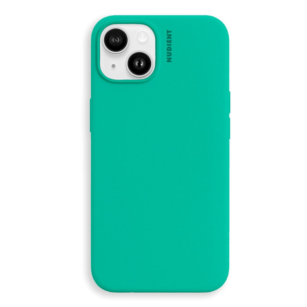 Nudient iPhone 14 Base Silikon Skal - Mint Green