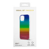 iPhone 15 iDeal Of Sweden Mirror Skal - Rainbow