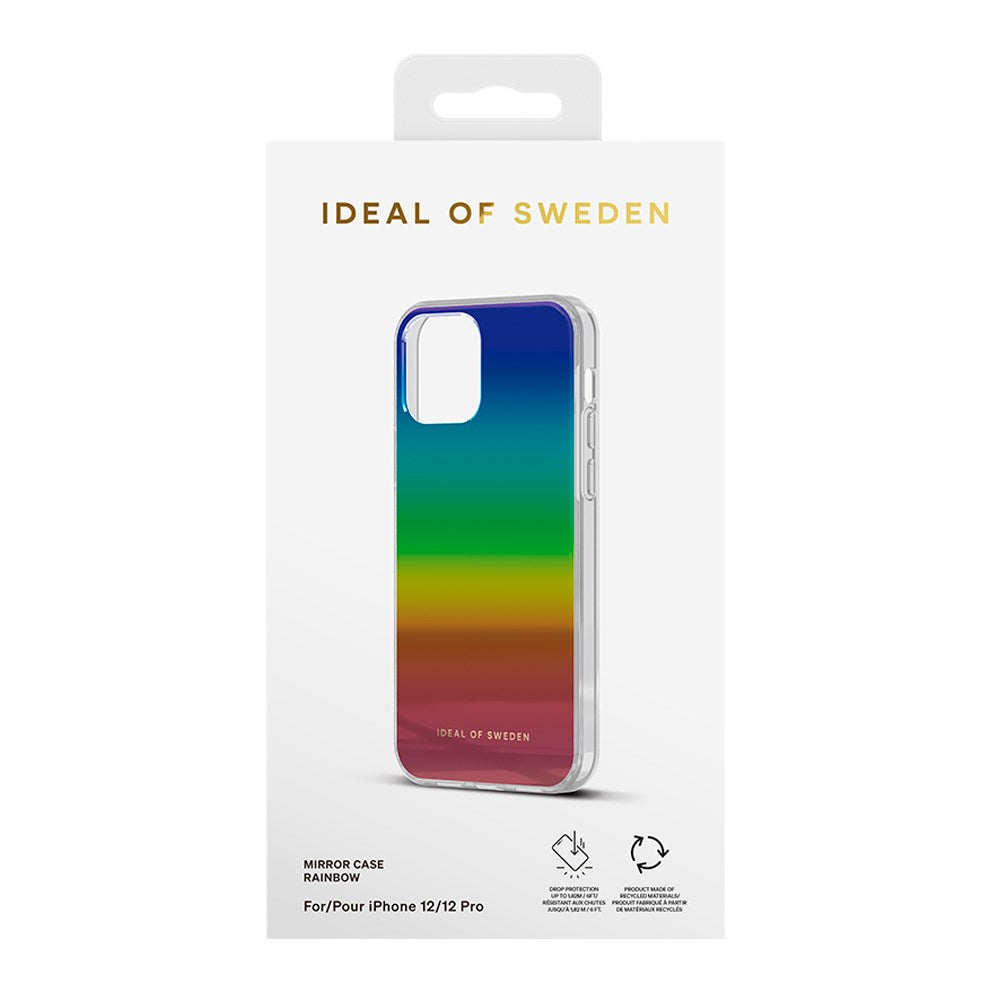 iPhone 12 Pro / 12 iDeal Of Sweden Mirror Skal - Rainbow