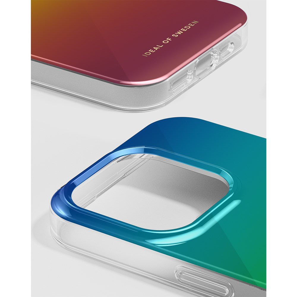 iPhone 15 Pro iDeal Of Sweden Mirror Skal - Rainbow