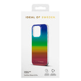 iPhone 14 Pro iDeal Of Sweden Mirror Skal - Rainbow