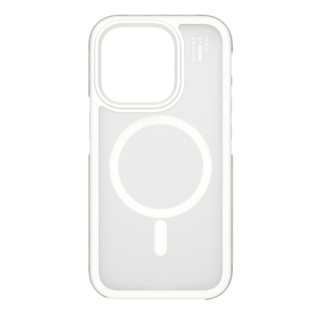 iPhone 15 Pro iDeal Of Sweden Ideal Bumper Skal - MagSafe Kompatibel - Cloudy White