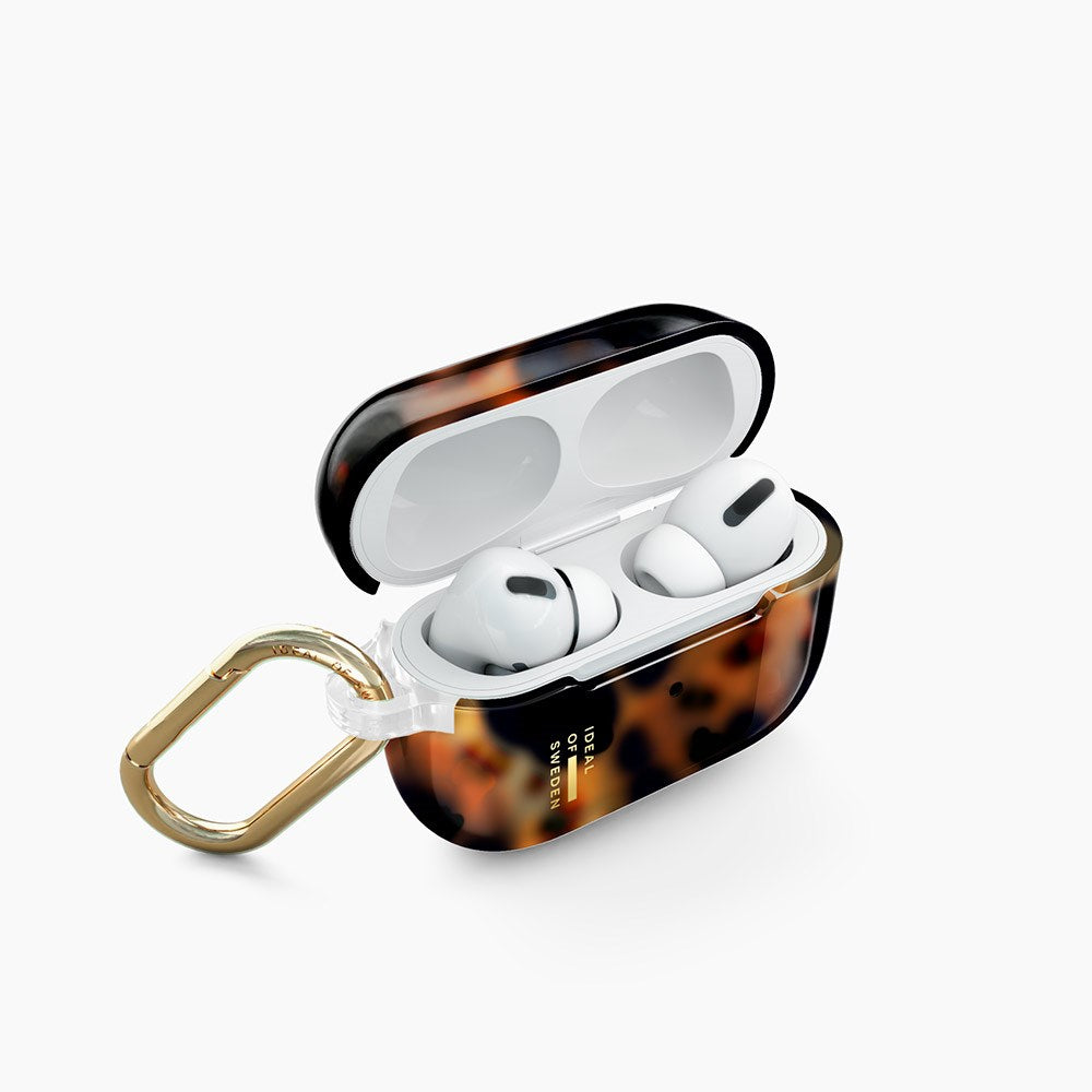 iDeal of Sweden AirPods Pro (1. & 2. Gen.) Clear Case med Karbinhake - Tortoise