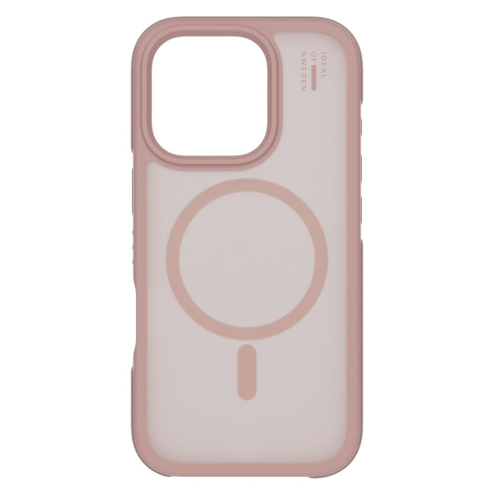 iPhone 16 Pro iDeal Of Sweden Ideal Bumper Skal - MagSafe Kompatibel - Blush Pink