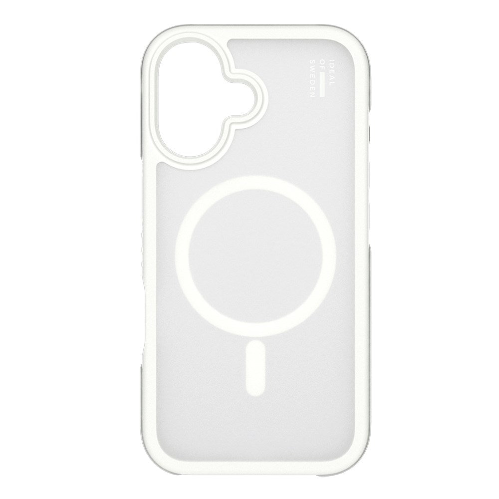 iPhone 16 Plus iDeal Of Sweden Ideal Bumper Skal - MagSafe Kompatibel - Cloudy White