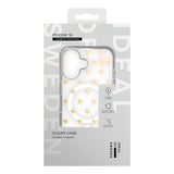 iPhone 16 iDeal Of Sweden Clear Skal - MagSafe Kompatibel - Golden Hearts