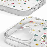 iPhone 16 iDeal Of Sweden Clear Skal - MagSafe Kompatibel - Petite Floral