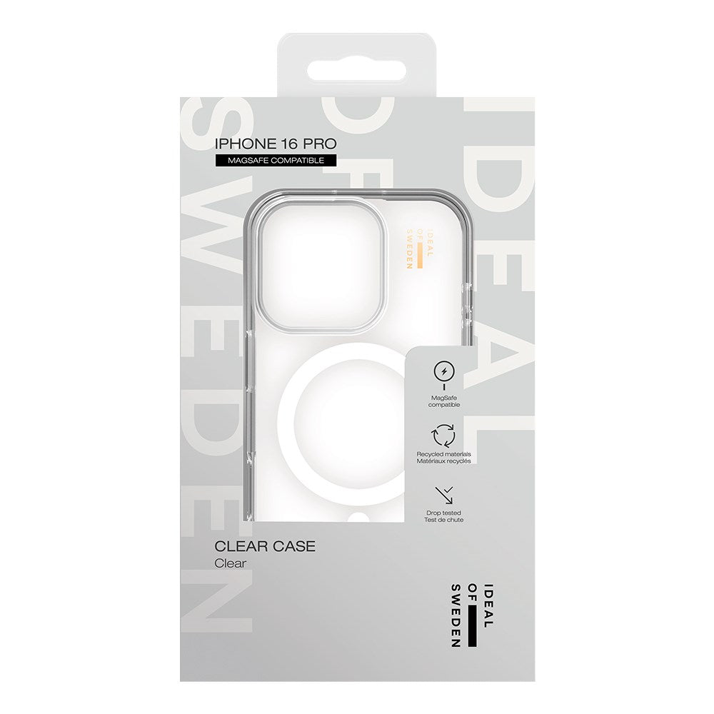 iPhone 16 Pro iDeal Of Sweden Clear Skal - MagSafe Kompatibel - Clear