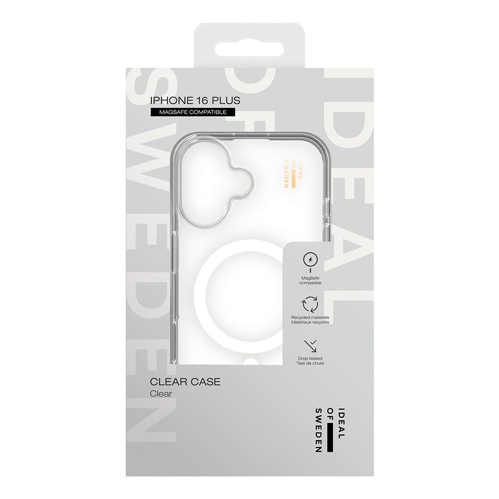 iPhone 16 Plus iDeal Of Sweden Clear Skal - MagSafe Kompatibel - Clear