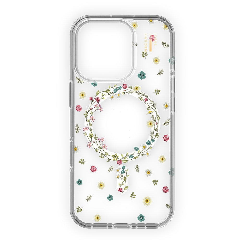 iPhone 16 Pro Max iDeal Of Sweden Clear Skal - MagSafe Kompatibel - Petite Floral