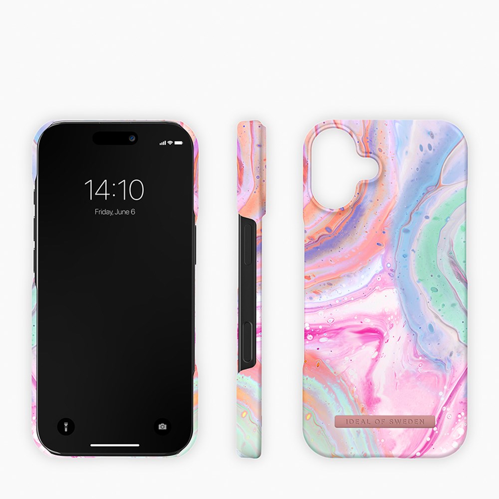 iPhone 16 iDeal Of Sweden Fashion Skal - Pastel Marble